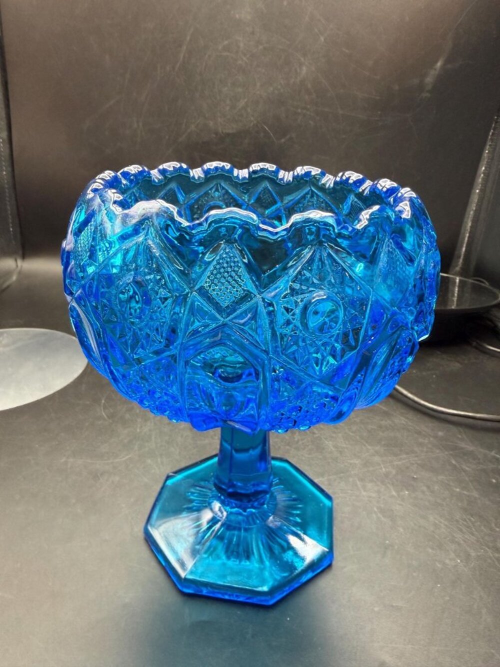 Colonial Blue Compote - Picture 3 of 5